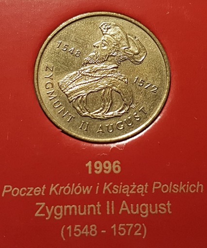 Zdjęcie oferty: 2 zł -1996 - Zygmunt II August