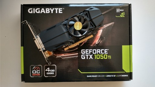 Zdjęcie oferty: GIGABYTE GeForce GTX 1050Ti OC 4GB GDDR5 128Bit