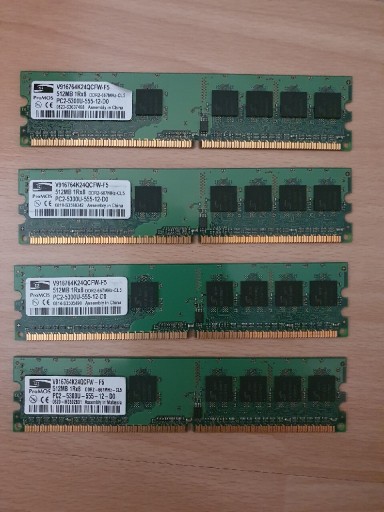 Zdjęcie oferty: 512MB RAM ProMOS DDR2