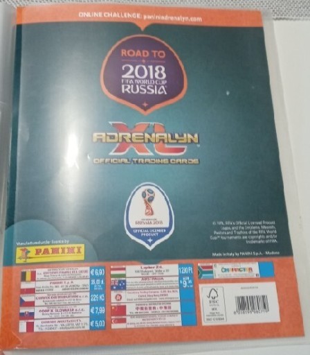 Zdjęcie oferty: ROAD TO 2018 FIFA WORLD CUP RUSSIA, Album  