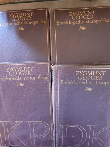 Zdjęcie oferty: Encyklopedia Staropolska cz 1-4