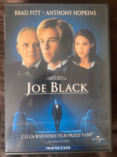 Zdjęcie oferty: DVD Joe Black PITT, Hopkins