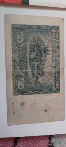 Zdjęcie oferty: Baknot 50 złotych 1941