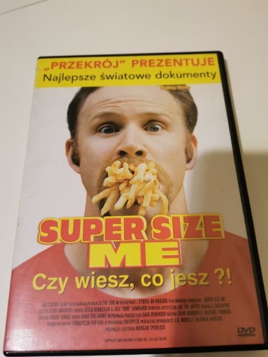 Zdjęcie oferty: Super Size Me Czy wiesz co jesz DVD 