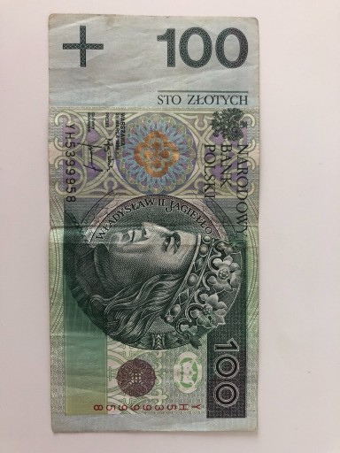 Zdjęcie oferty: Banknot 100 zł seria YH z 1994 r.