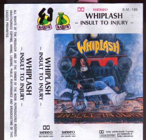 Zdjęcie oferty: Whiplash - Insult To Injury