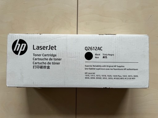 Zdjęcie oferty: Toner HP Q2612AC LaserJet Oryginał