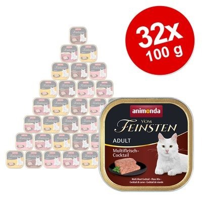 Zdjęcie oferty: Animonda  vom Feinsten Adult 32x100g MIX SMAKOWY