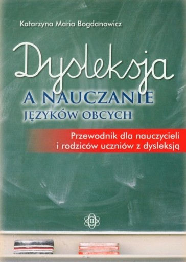 Zdjęcie oferty: Dysleksja a nauczanie języków obcych