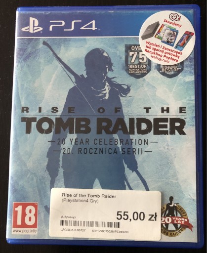 Zdjęcie oferty: Rise Of The Tomb Raider ps4