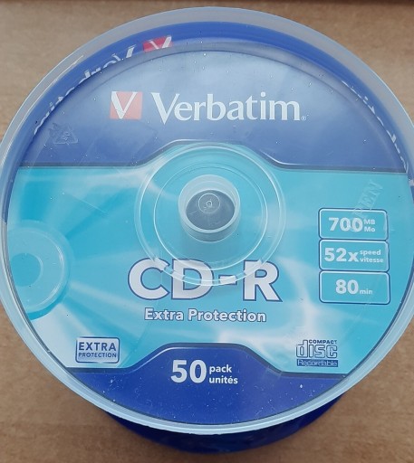 Zdjęcie oferty: VERBATIM CD-R 700MB