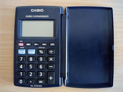 Zdjęcie oferty: Kalkulator kieszonkowy CASIO HL-820VER