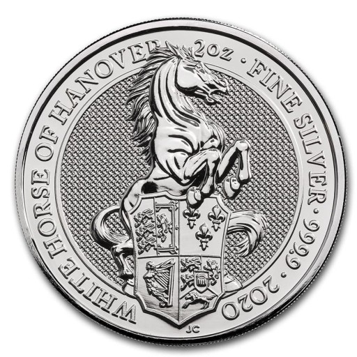 Zdjęcie oferty: 10oz Bestie Królowej Biały Koń /Queen Beasts