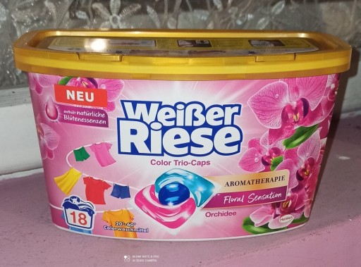 Zdjęcie oferty: Niemieckie kapsułki Weiser riese color, 18 sztuk. 