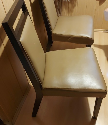 Zdjęcie oferty: Krzesło fotel z ekoskóry karmelowe