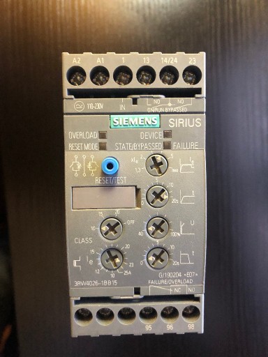 Zdjęcie oferty: Siemens Soft Start 3Rw4026-1BB15