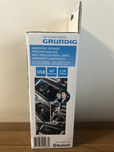 Zdjęcie oferty: Głośnik samochodowy Grundig zestaw głośnomówiący