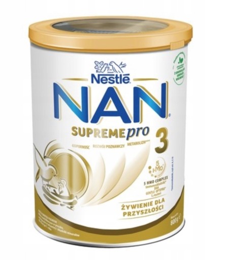 Zdjęcie oferty: Mleko modyfikowane Nestle Nan Supreme Pro 3 800 g