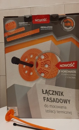 Zdjęcie oferty: Łącznik izolacji termicznej 180mm 150szt Mag-Krak