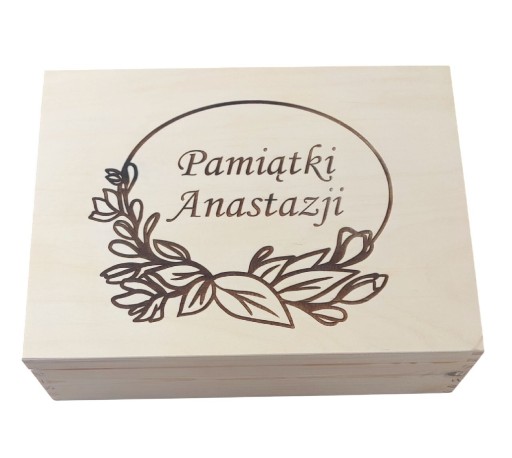 Zdjęcie oferty: Duże pudełko na pamiątki, XXL, 30/40 cm, pudełko wspomnień, drewniane 