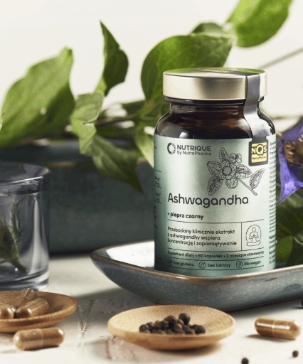 Zdjęcie oferty: Ashwagandha suplement Nutropharma