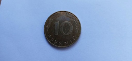 Zdjęcie oferty: Moneta 10 pfening 1991