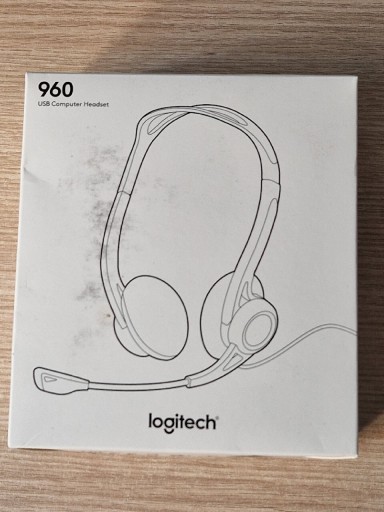 Zdjęcie oferty: Słuchawki nauszne logitech 960 z mikrofonem