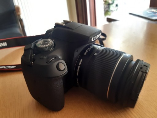 Zdjęcie oferty: Canon EOS 2000D + obiektyw EF-S 18-55 IS II + torb