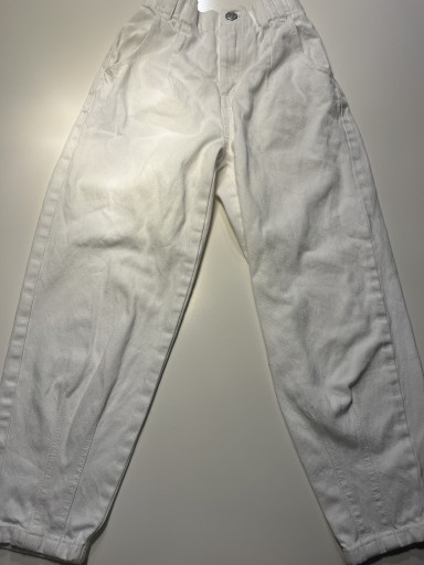 Zdjęcie oferty: Pepco Spodnie jeansy białe 134