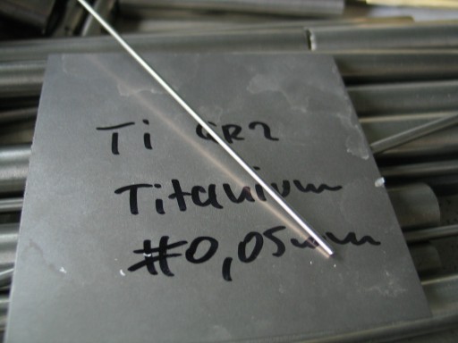 Zdjęcie oferty: Formatka Ti tytan oraz pręt tytanowy fi 2mm 
