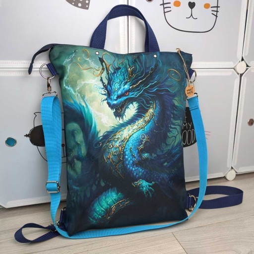 Zdjęcie oferty: Torba-plecak wodoodporna Water Dragon hand made