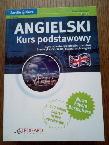 Zdjęcie oferty: Angielski CD + książki,A1-A2, A2-B1 folia