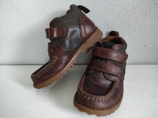 Zdjęcie oferty: Clarks buty dziecięce brązowe półbuty botki 9 27