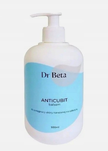 Zdjęcie oferty: Dr Beta Anticubit balsam na odleżyny poj.500 ml