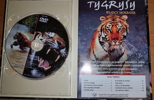 Zdjęcie oferty: Natural Killers Tygrysy władcy mokradeł DVD