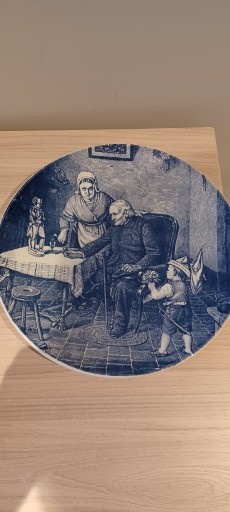 Zdjęcie oferty: Talerz holderski z porcelany 