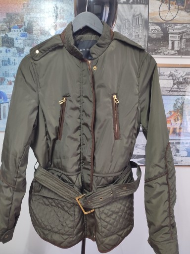 Zdjęcie oferty: Nowa piękna oliwkowa kurtka ZARA