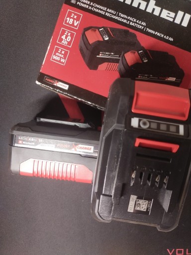Zdjęcie oferty: Baterii Einhell 18v 4ah 2szt nowe 