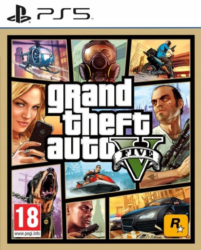 Zdjęcie oferty: GRAND THEFT AUTO 5 GTA 5 PS5 STAN IDEALNY