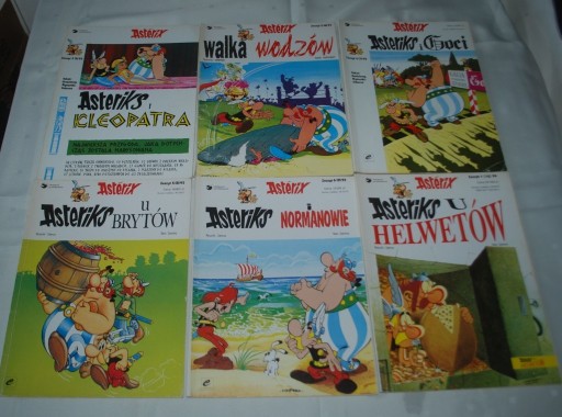 Zdjęcie oferty: Asterix 22 zeszyty lata 1992-1997