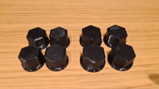 Zdjęcie oferty: Zestaw osłon nakrętek do Kugoo/Kukirin G2 Master, G3 Pro