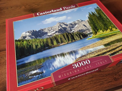 Zdjęcie oferty: Puzzle Castorland 3000 - Misurina Lake