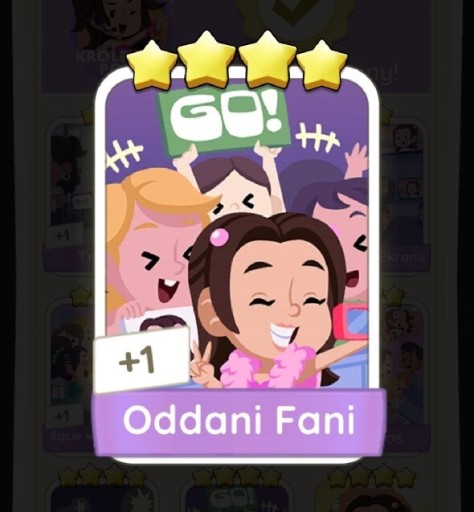 Zdjęcie oferty: Monopoly go "Oddani fani"