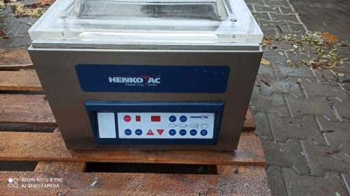 Zdjęcie oferty: PAKOWARKA PRÓŻNIOWA HENCO AC H-1500