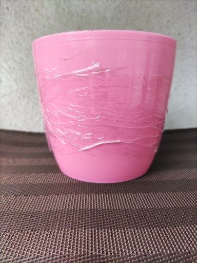 Zdjęcie oferty: Nowa plastikowa doniczka Lobelia fun 15 cm różowa