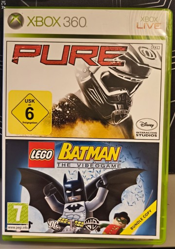 Zdjęcie oferty: Gry XBOX 360 PURE oraz Lego Batman