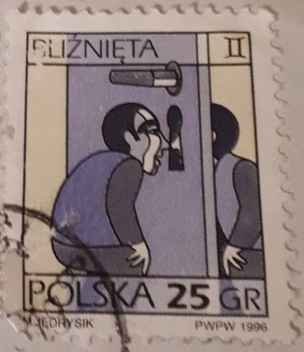Zdjęcie oferty: Znaczek pocztowy stemplowany Polska,Bliźnięta 1996