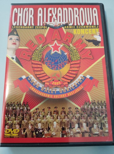 Zdjęcie oferty: CHÓR ALEXANDROWA (DVD) RED ARMY 2005