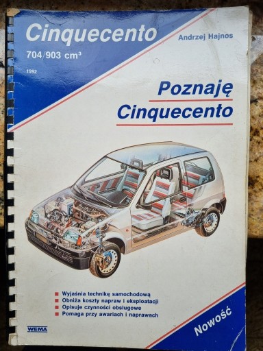 Zdjęcie oferty: POZNAJĘ CINQUECENTO 704 / 903.WEMA.