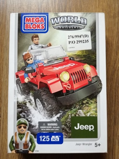 Zdjęcie oferty: Mega Bloks JEEP Wrangler Rubicon figurki